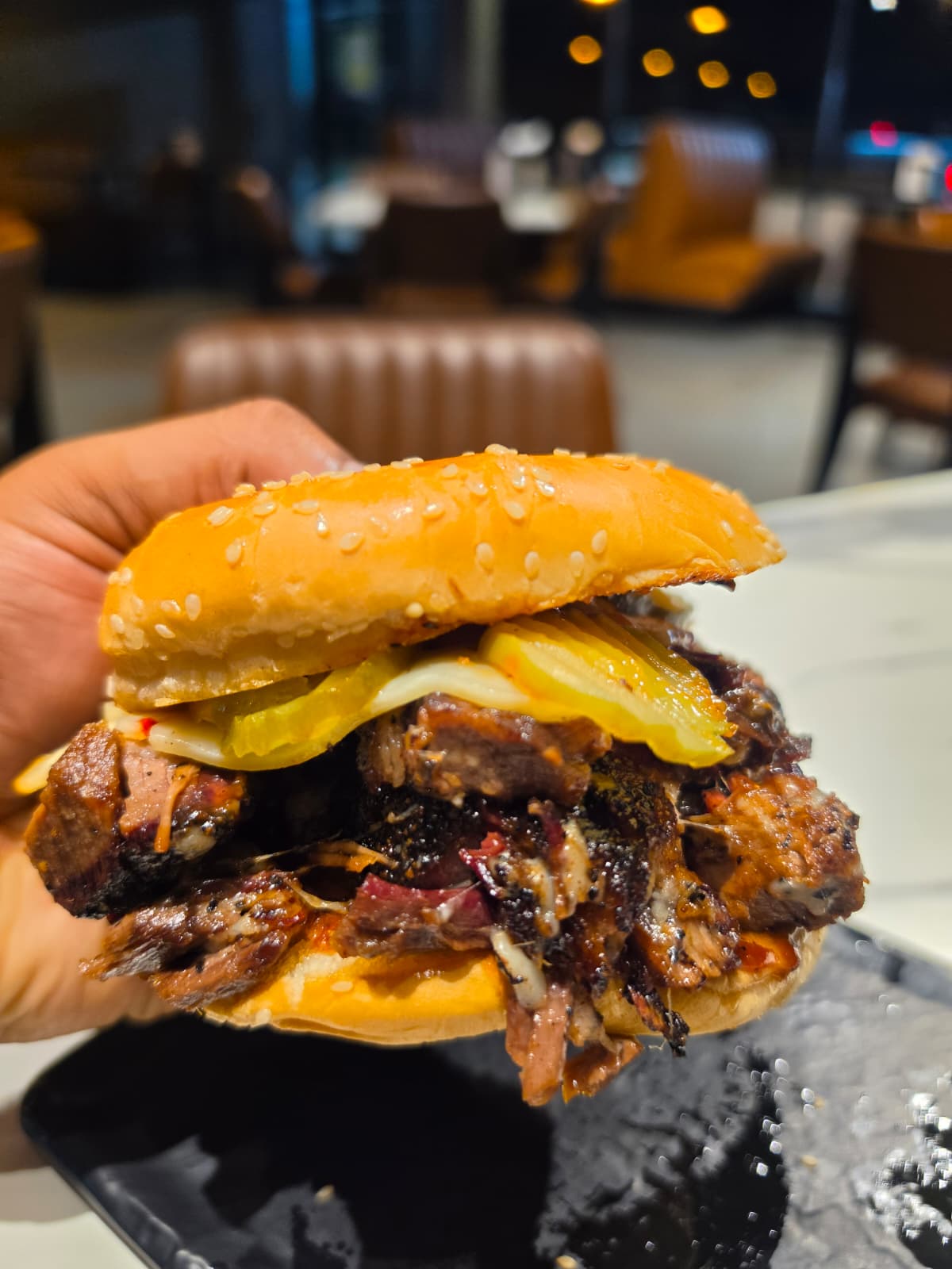 Smoked Brisket Sandwich
